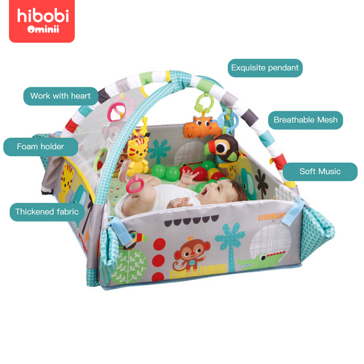 Hibobi Ominni Baby Play Mat Play Carpet Baby Carpet Baby Bed Mat Welcome to chat! Please wait a moment so I can provide the translation for you