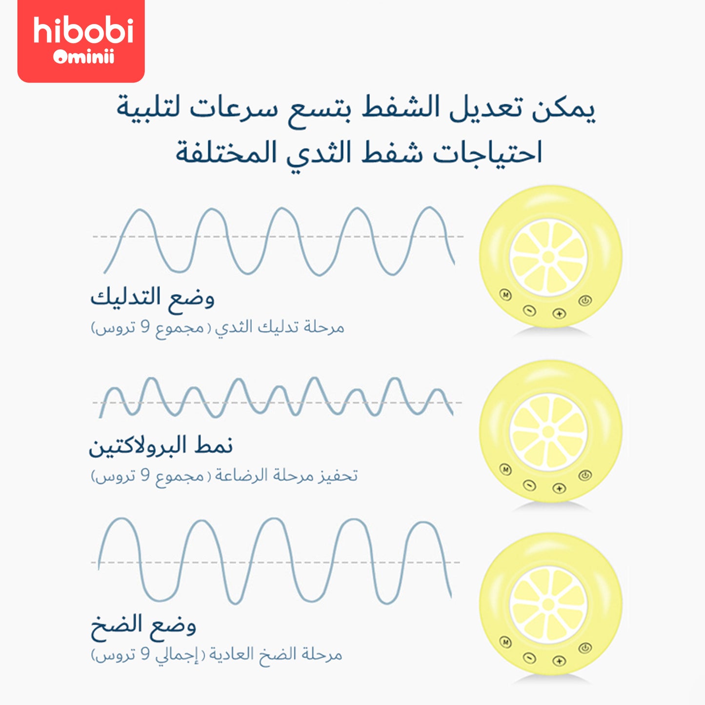 هاي بوبي أوميني مضخة ثدي منخفضة الضوضاء تحمي الأمهات ولا تسبب الألم، وتحتوي على منفذ USB محمول للسفر. .