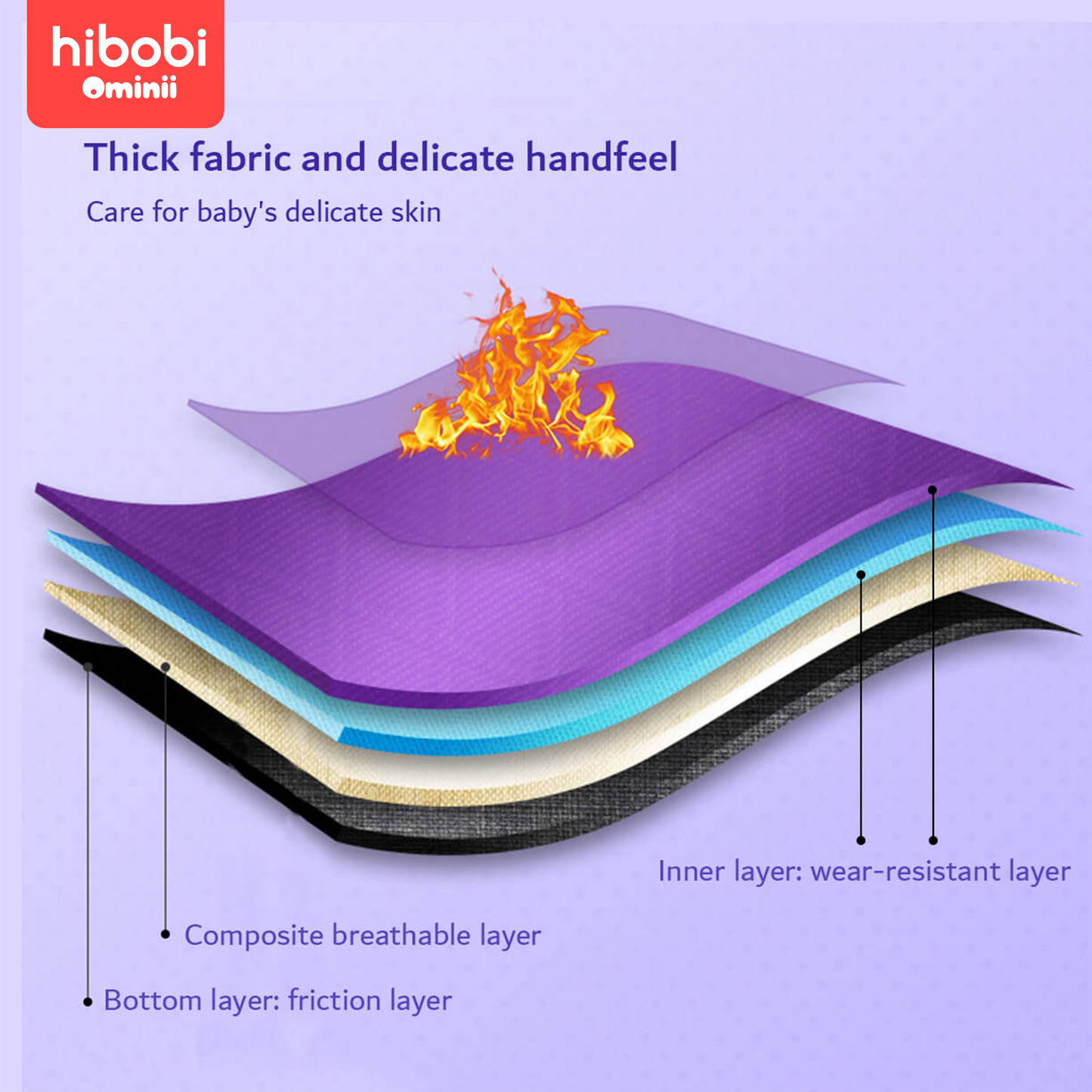 Hibobi Ominni is a simple and comfortable baby car seat, which can be folded for easy carrying, suitable for babies from 6 months to 12 years old.