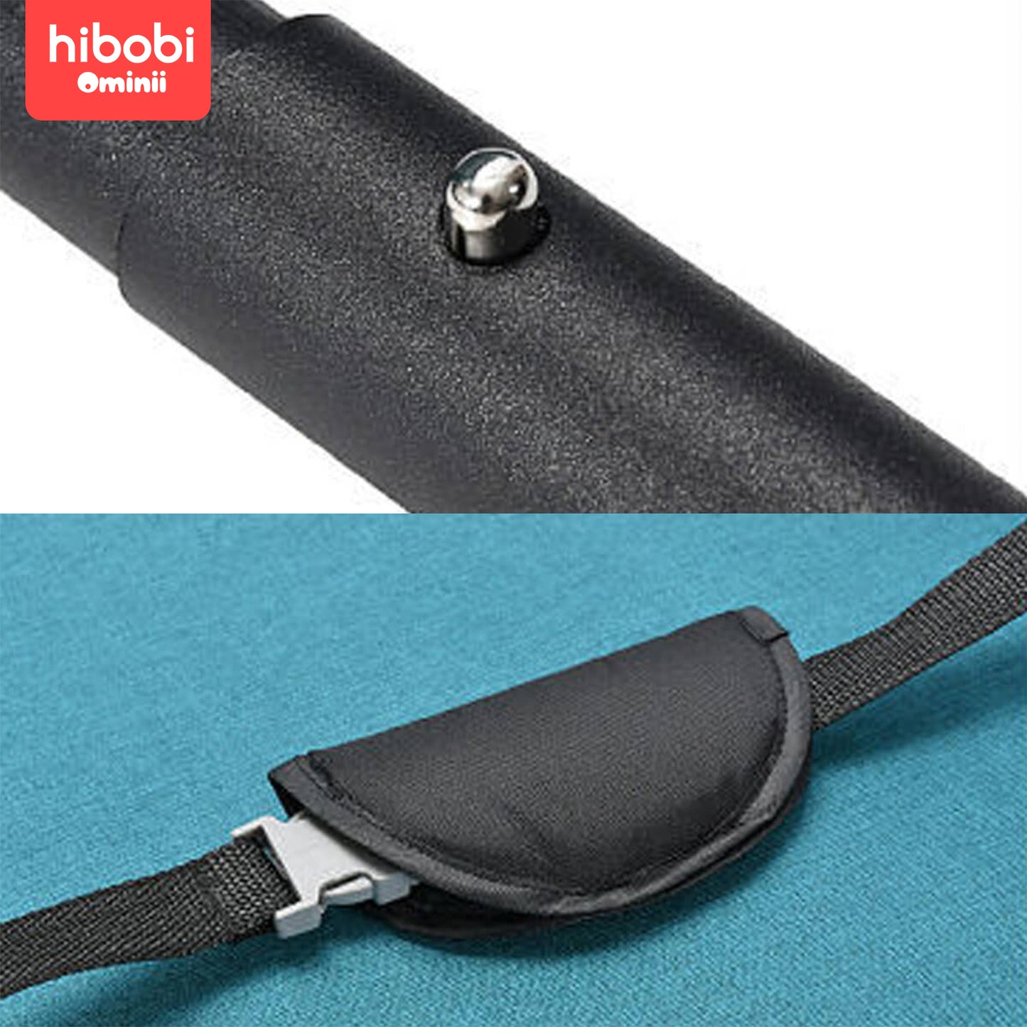Hibobi Ominni Bed Infant Bed Travel Bed, Cradle, Foldable and Openable, Adjustable Cover, Storage, Mattress Cover.