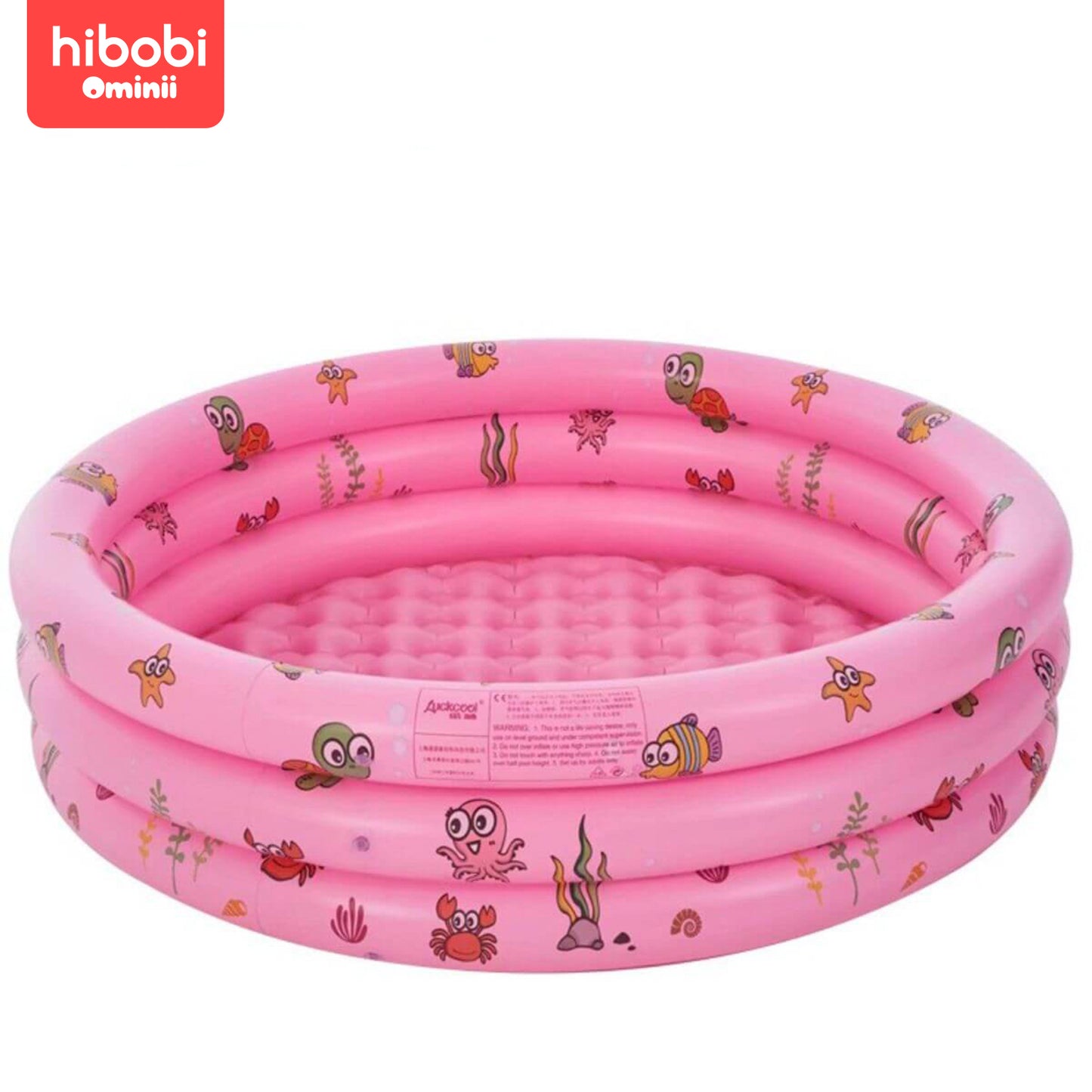 Hibobi Ominni Swimming Pool Children's Pool Large Swimming Pool Children's Ring Inflatable Swimming Pool, Suitable for Babies and Children to Swim and Play, Made of Safe PVC Material