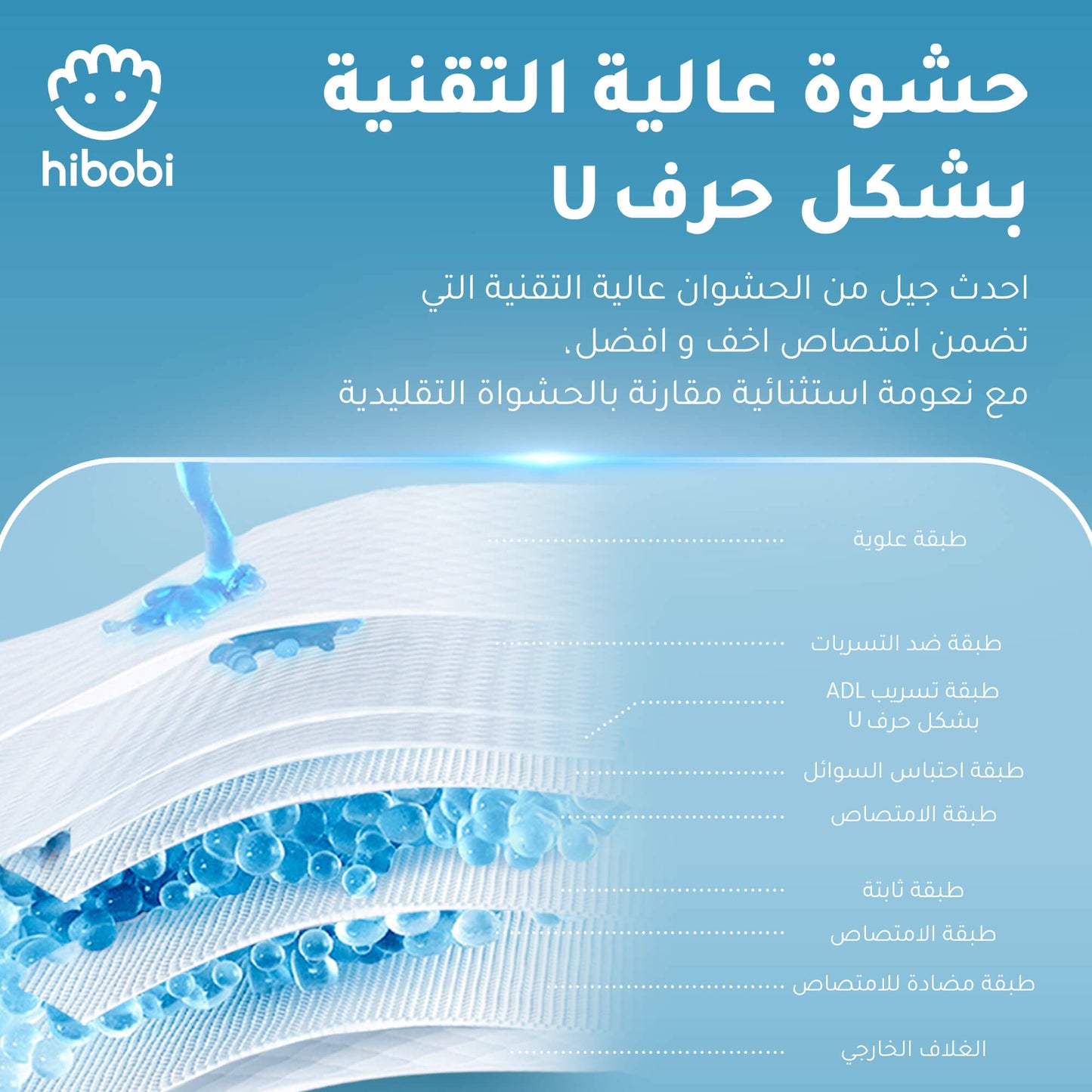 هيبوبي حفايض كلوت للاطفال