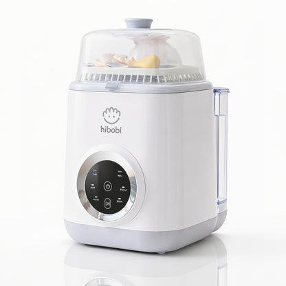 جهاز غسل وتعقيم وتجفيف رضّاعات الأطفال، مع وضعَي غسيل، يدعم تخزينًا نظيفًا حتى 72 ساعة، مناسب للرضّاعات والحلمات وأجزاء مضخات الحليب، يوفّر الوقت والجهد – أساسي للعائلات مع حديثي الولادة