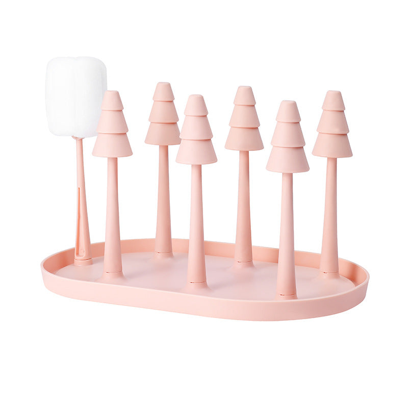 Hibobi Ominni Kitchen Inverted Cup Holder, Used to Hold Coffee Cups, Bottles, Drains and Nipples, Essential for Mom.