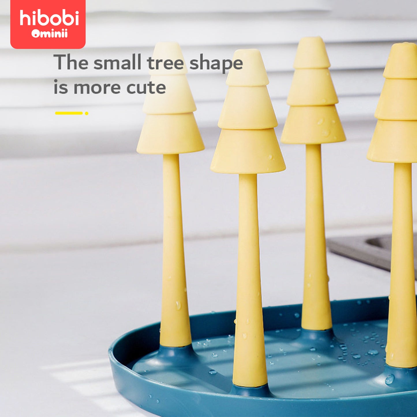 Hibobi Ominni Kitchen Inverted Cup Holder, Used to Hold Coffee Cups, Bottles, Drains and Nipples, Essential for Mom.