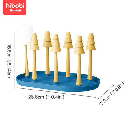Hibobi Ominni Kitchen Inverted Cup Holder, Used to Hold Coffee Cups, Bottles, Drains and Nipples, Essential for Mom.